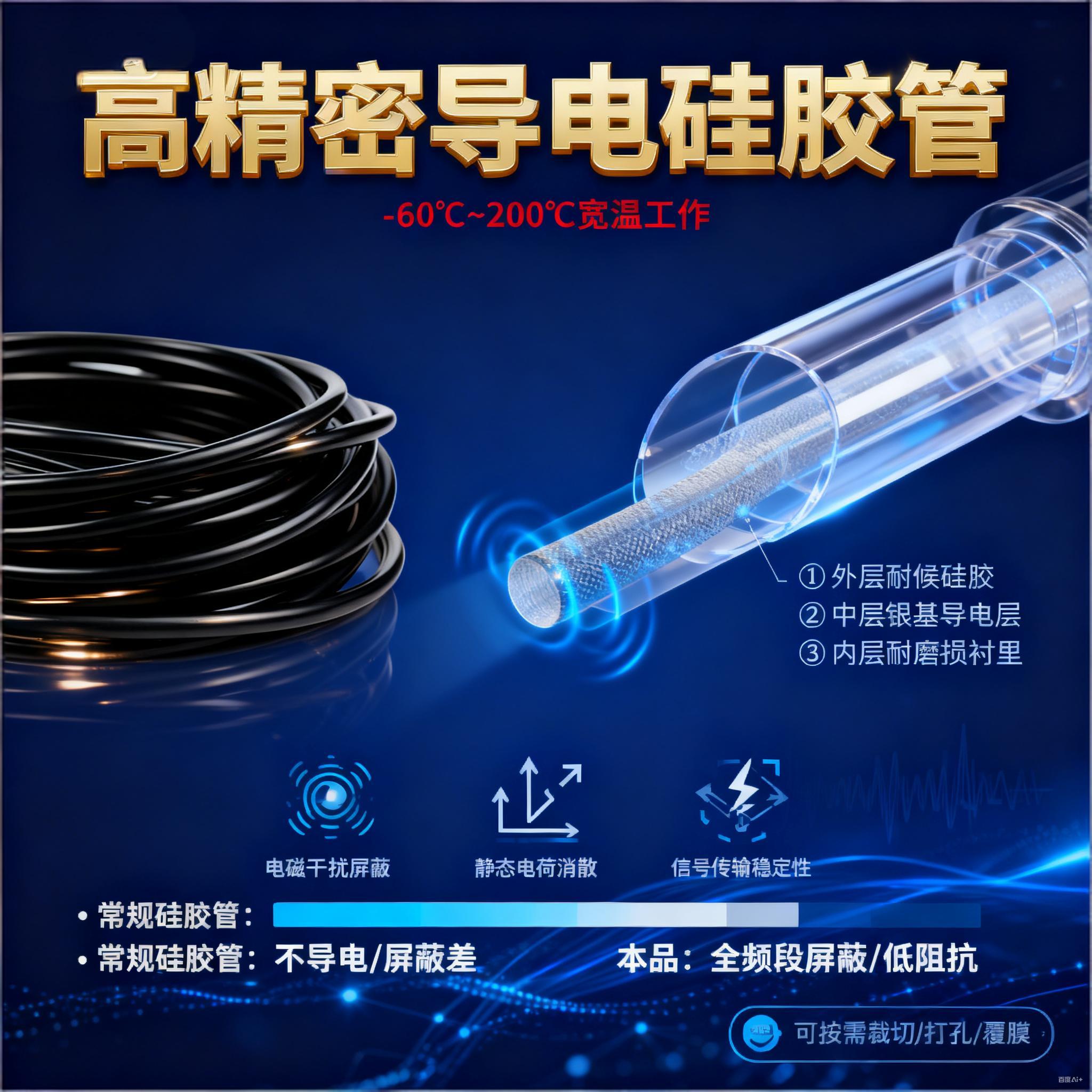 導(dǎo)電硅膠管