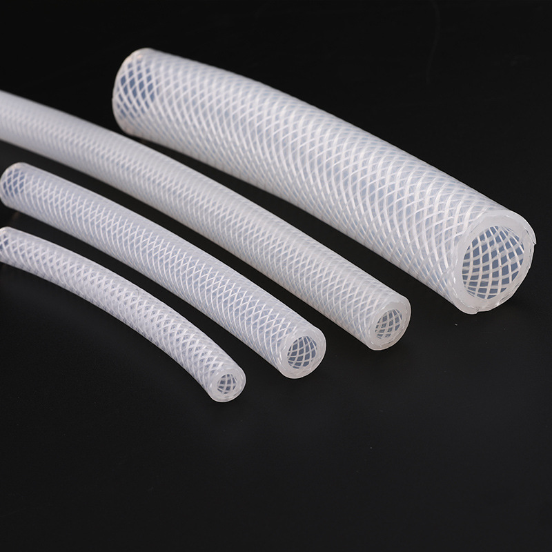 壓力稍大就爆管？嶸牌編織硅膠管加強(qiáng)編織層，耐壓值提升50%！